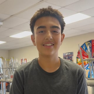 Brother Ayaan, 7th grader, brother of the month.