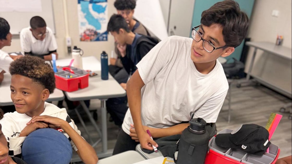 Students write their own song or chant inspired by the IYT core values.